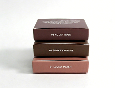 Eyeshadow Paper Box With Viewing Window